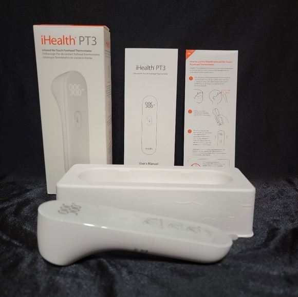iHealth PT3 Infrared No-Touch Digital Forehead Thermometer Gently Used - Picture 1 of 7